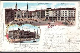 ^Lithografie Zürich , gel. 1901
