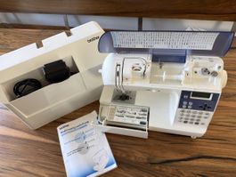 Nähmaschine Brother digital mit Zubehör gebraucht