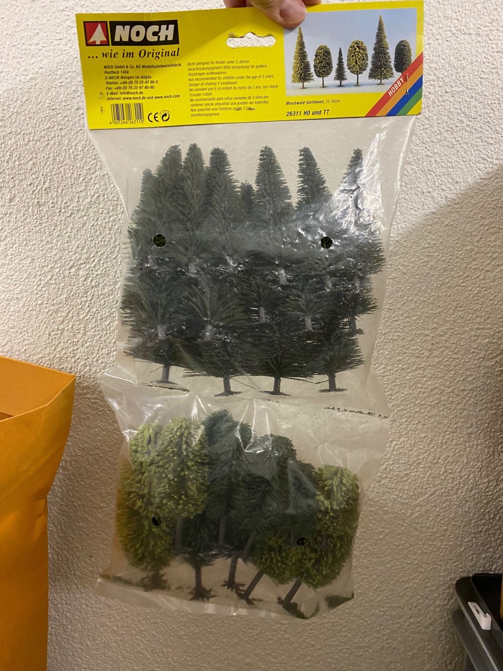 Noch Kit di modellismo & Modellini statici: Noch Mischwald Sortiment – Nuovo e nell'imballaggio originale da Zürich venduto da Yves_lk