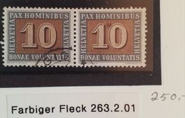 2514) 263.2.01, Abart Fleck bei der 10 kt. 250.-