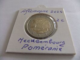 Allemagne 2 Euro 2024 Mecklembourg Poméranie