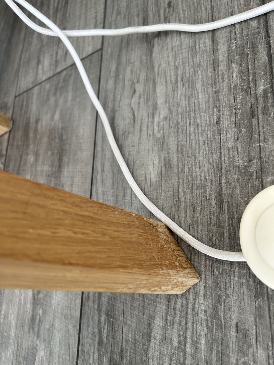 Lampade: DEFEKT - standing interio wooden lamp – Difettoso da RICHTERSWIL venduto da razkua 7