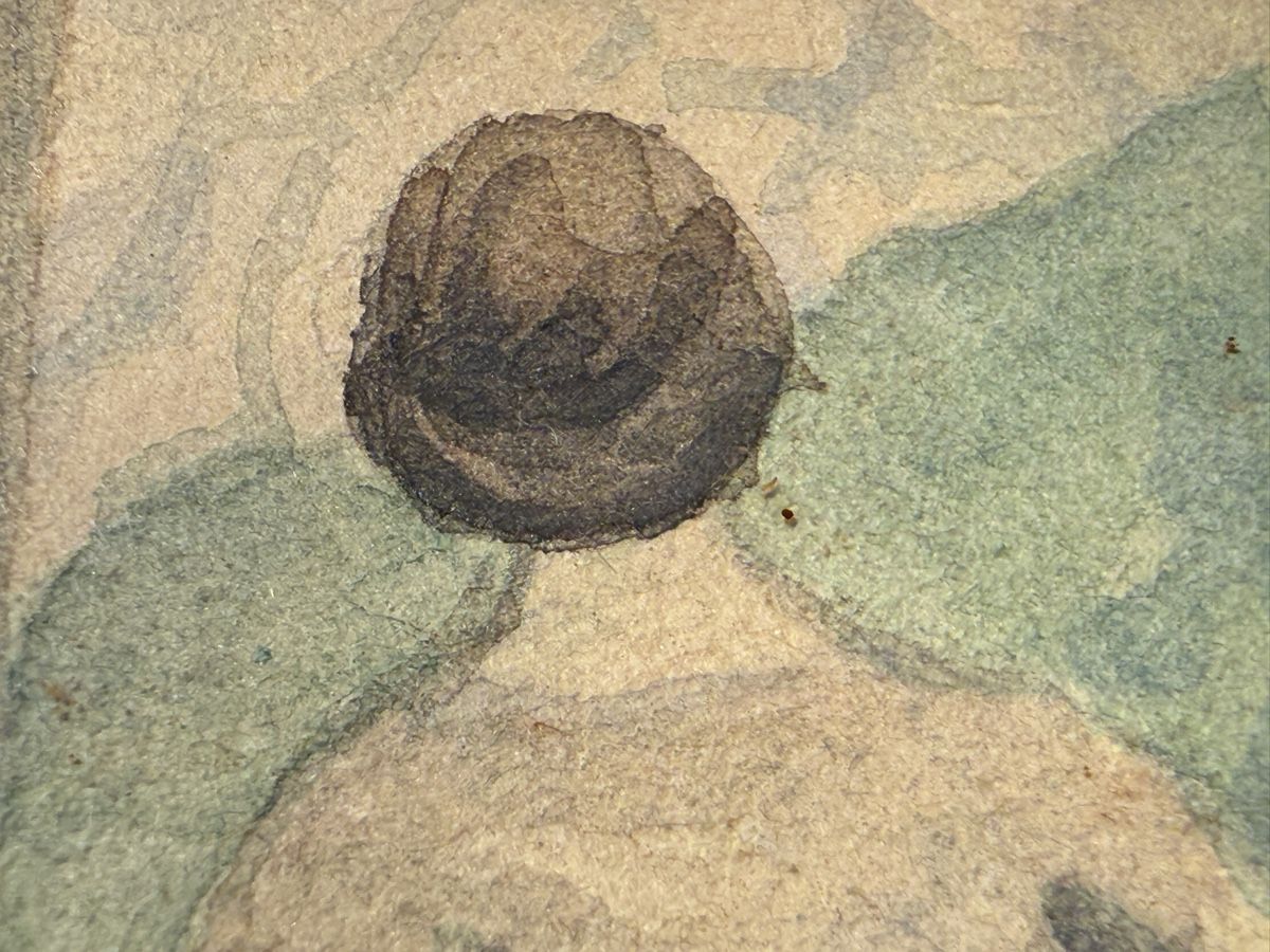 Dipinti: Die Morgenstunde Aquarell aus 1917 – Usato da schaffhausen venduto da VintAntik_1980 6