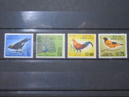 Vögel Sri Lanka Mi 340-43**