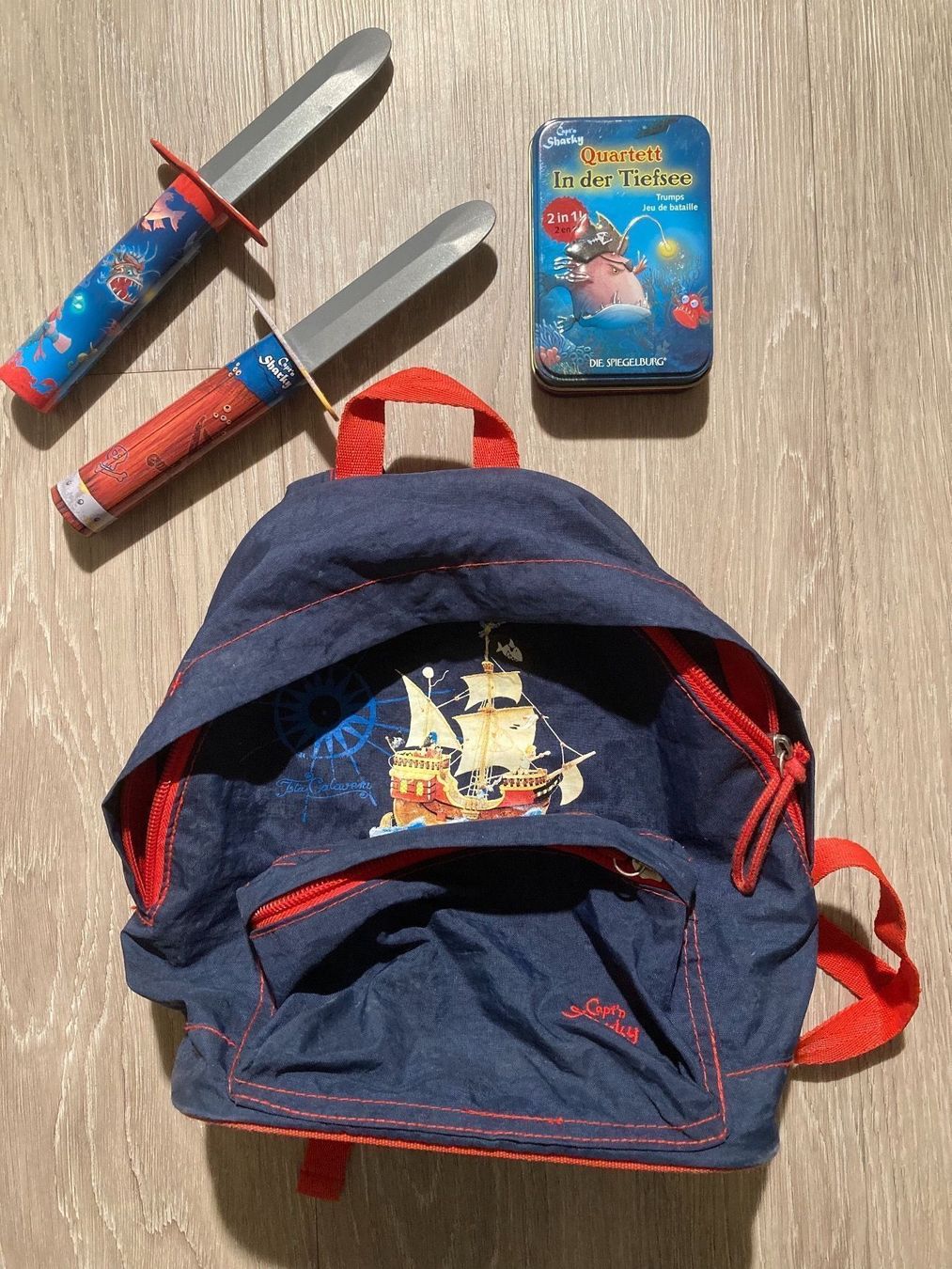 Borse & Zaini: Capt’n Sharky Rucksack etc – Usato da Winterthur venduto da niemim