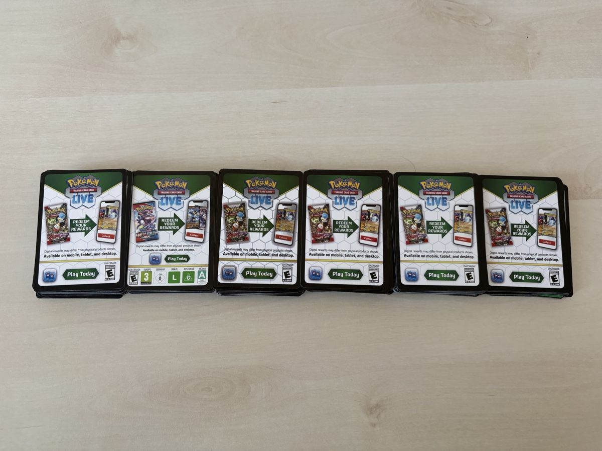 Cartoline: Pokemon Live Cards – Usato da Tübach venduto da ebr_ts9c