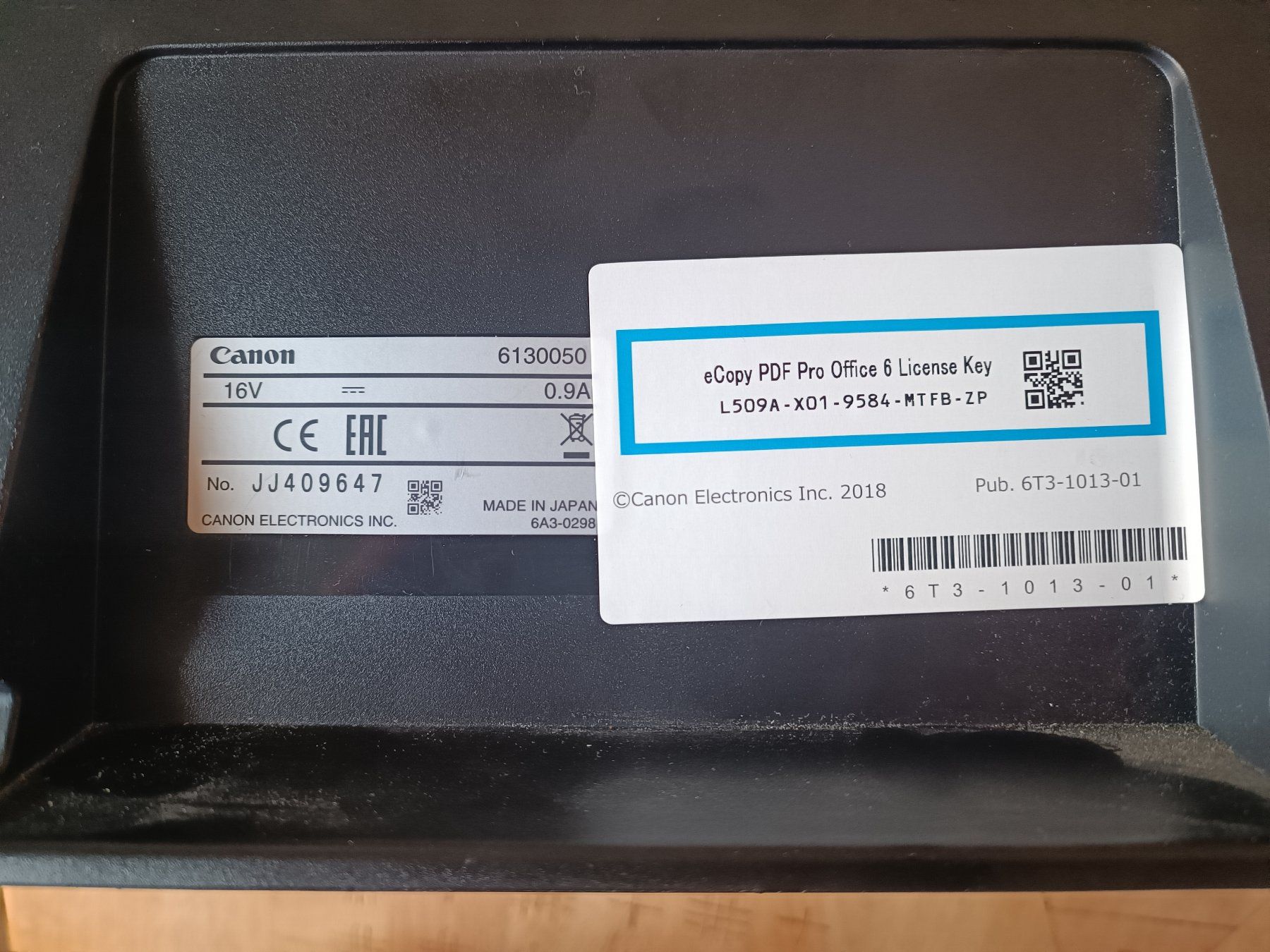 Canon Scanner: SCANNER canon imageFORMULA DR-C225 II keine Kabel – Usato da Genève venduto da Mercedest7 6