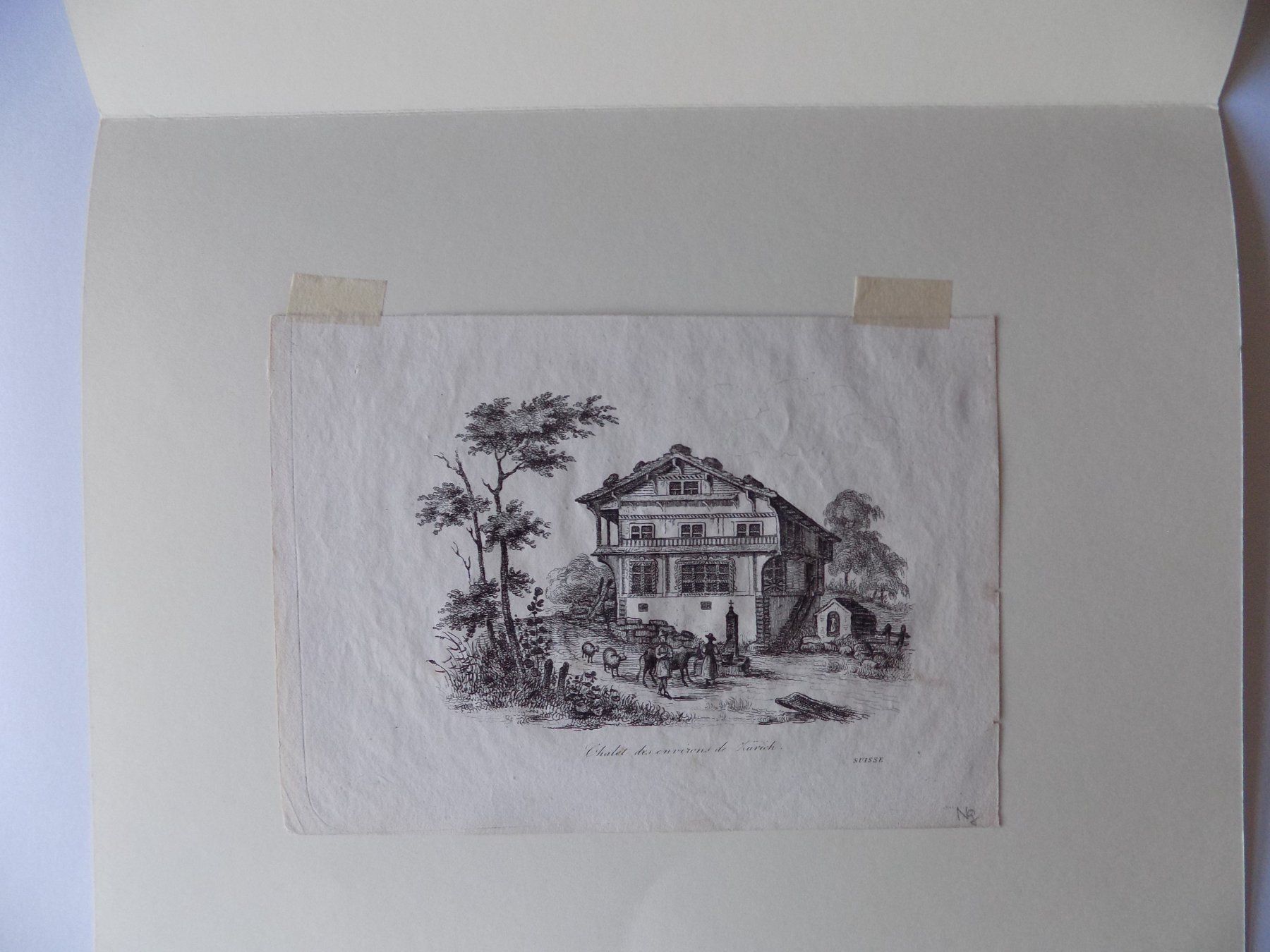 Stiche: Chalets des environs de Zürich – Gebraucht aus Risch von Rischli15 1