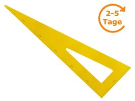Tafel-Zeichendreieck Holz, magnethaftend