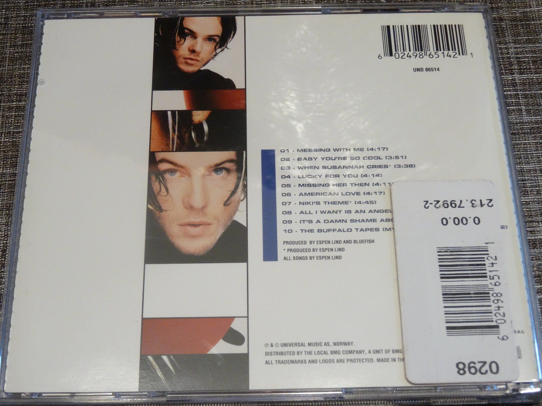 CD: Espen Lind - Red CD – Usato da Olten venduto da Disc-Ausverkauf 1