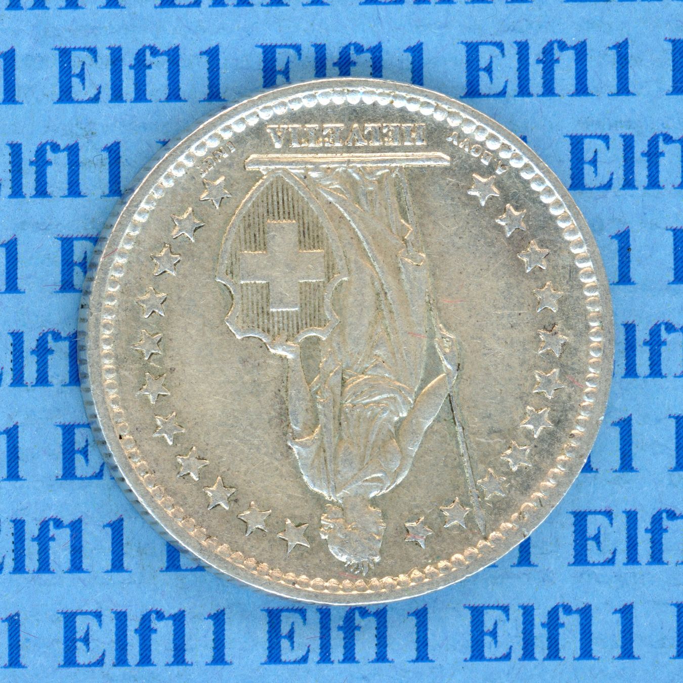 Tutti le monete: CHF___2.00 1945 -vz 2 Franken – Usato da Widnau venduto da Elf11 1