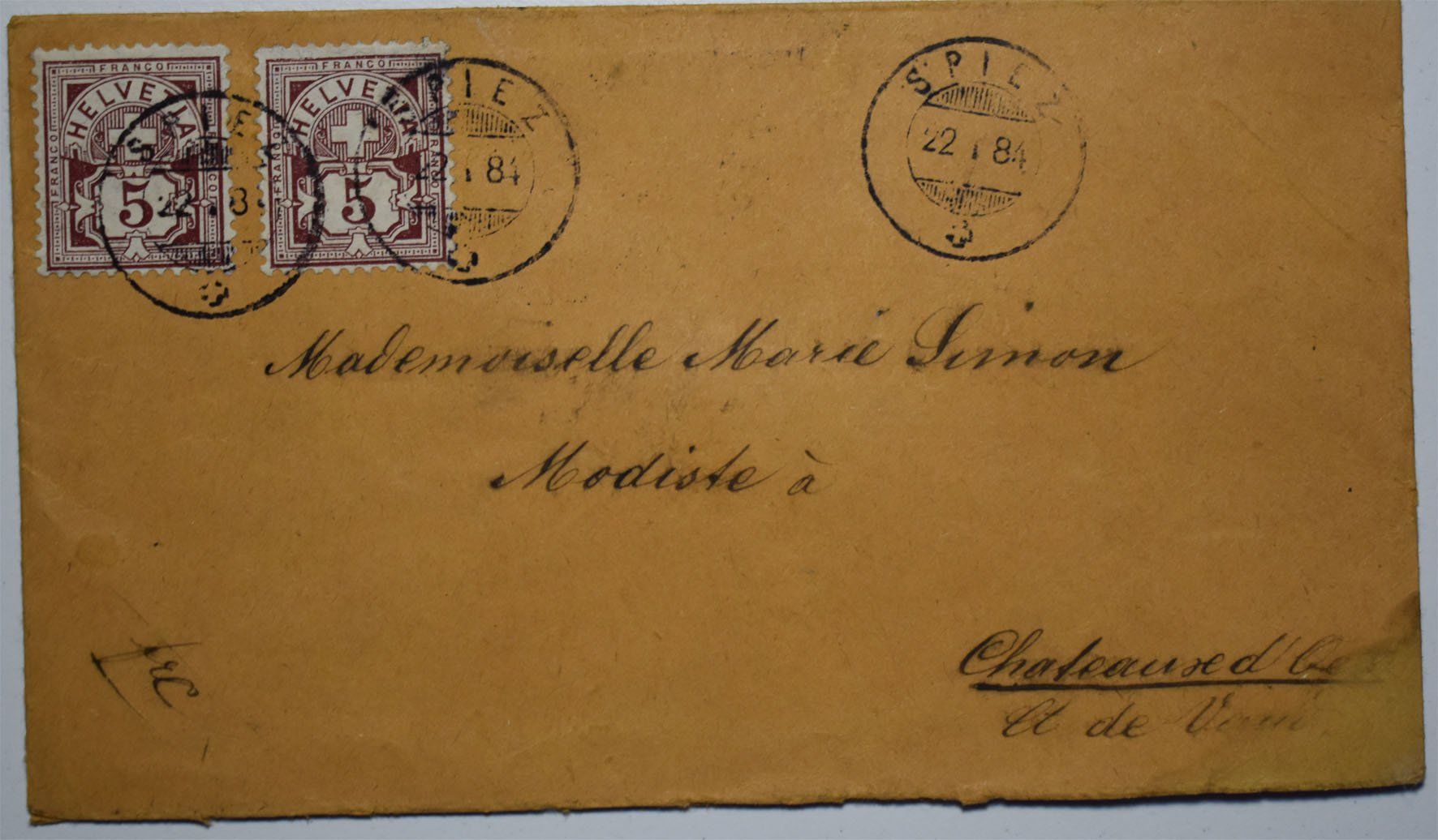 Buste & buste per spedizione: Lot d'enveloppes ancinnes – Usato da Petit-Lancy venduto da Pimose 3