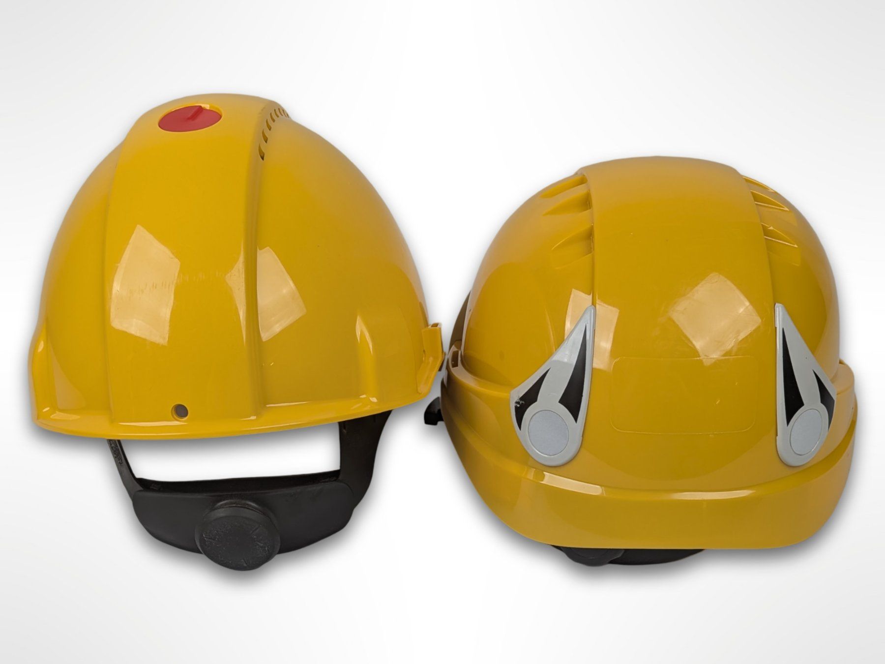 3M Gesichts- und Gehörschutz: Schutzhelm gelb 2 Stück – Gebraucht aus Suhr von Restwert_Suhr 3