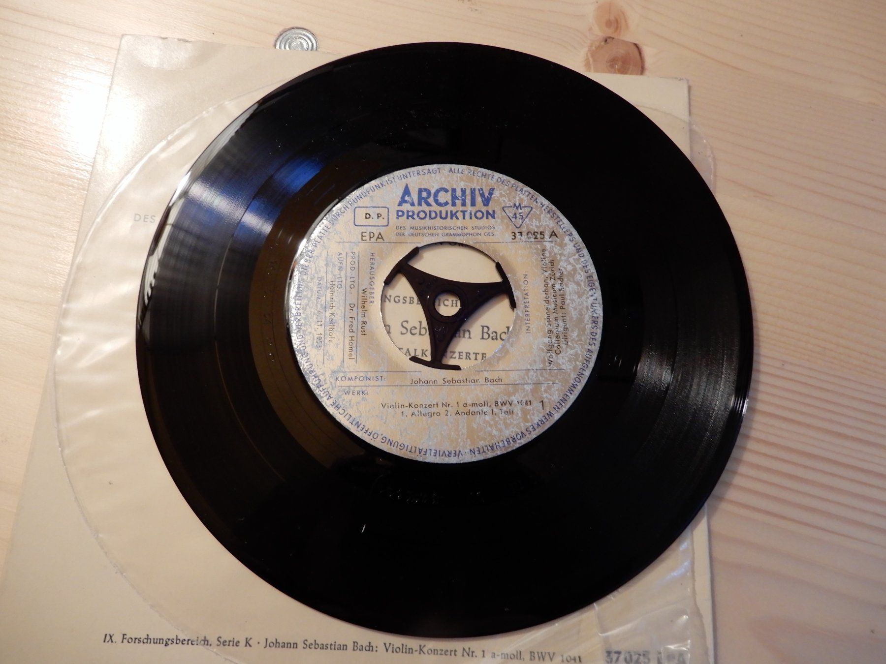 Dischi in vinile: Das Schaffen Johann Sebastian Bachs – Usato da Erstfeld venduto da Mario_boe0 2