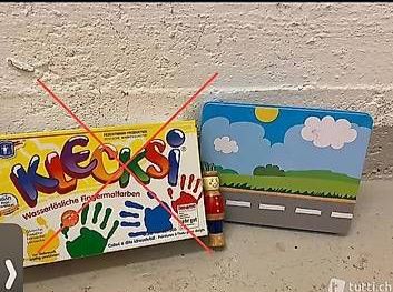 Spiele: Magnetisches Puzzle und Häckelhilfe – Neu (gemäss Beschreibung) aus Zürich von Cleo234