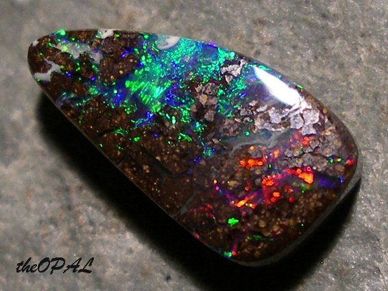 Edelsteine: theOPAL***TOLLER BOULDER MATRIX OPAL 2,47ct (Australien)*** – Neu und originalverpackt aus Ebnat-Kappel von theOPAL 4
