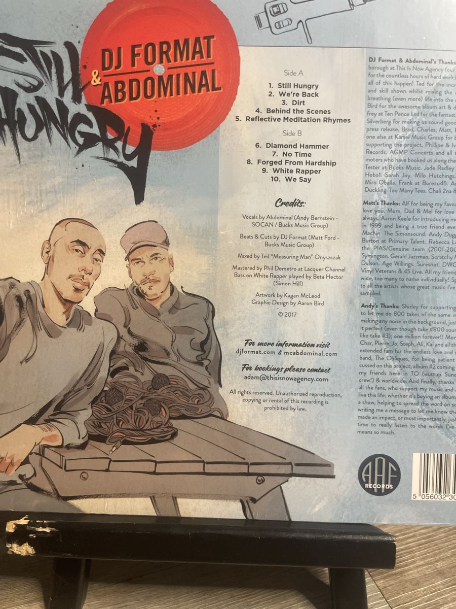 Schallplatten: Dj Format & Abdominal / Still Hungry  – Neu (gemäss Beschreibung) aus Dagmersellen von stonefinger 1