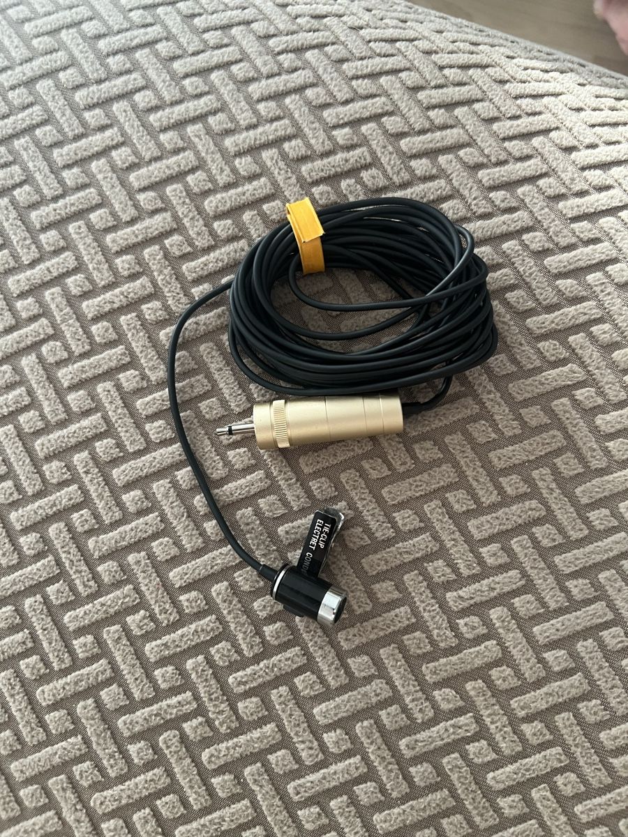 Microfoni: Tie-clip electret condenser Microphone – Usato da Winkel venduto da Smilla82 2