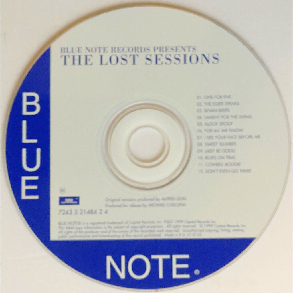 CD: VARIOUS JAZZ ARTISTS - THE LOST SESSIONS – Usato da Bottens venduto da hotter-than-hell 2