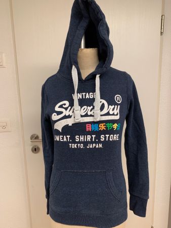 Superdry Pulli Hoodie orig aus den USA Gr XS  Tokyo Japan