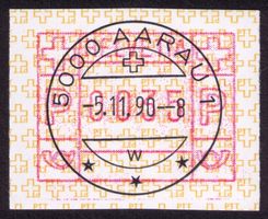 ATM 8A_ET-VOLLSTEMPEL 5.11.90 AARAU 1 !