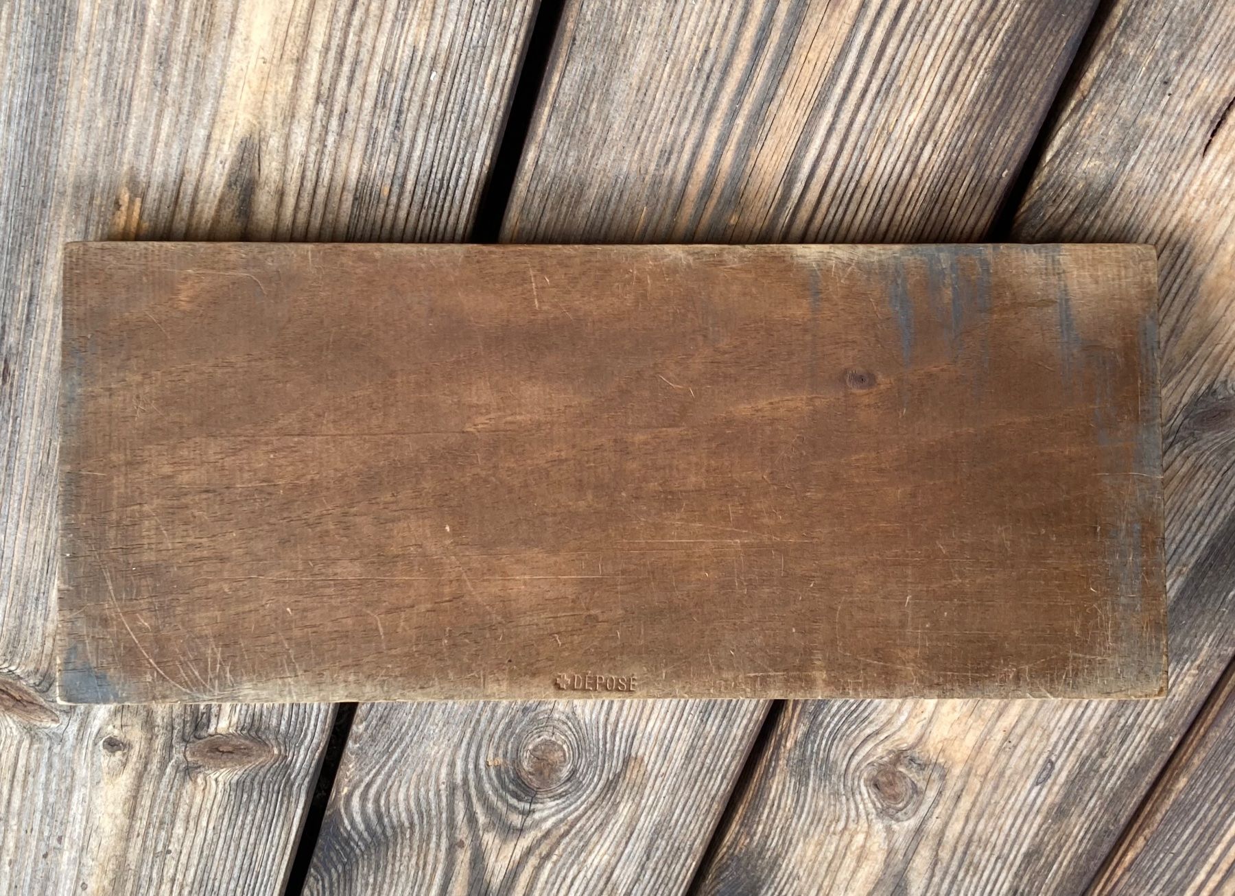 Barattoli: antike Holzschatulle Schreibtischset mit Blumengravur – Usato da Lüchingen venduto da Eeizo 8