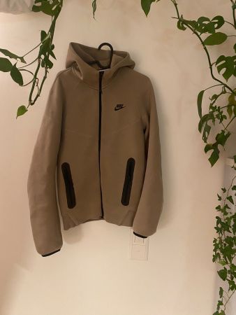 Nike Tech Fleece Jacke Beige XS