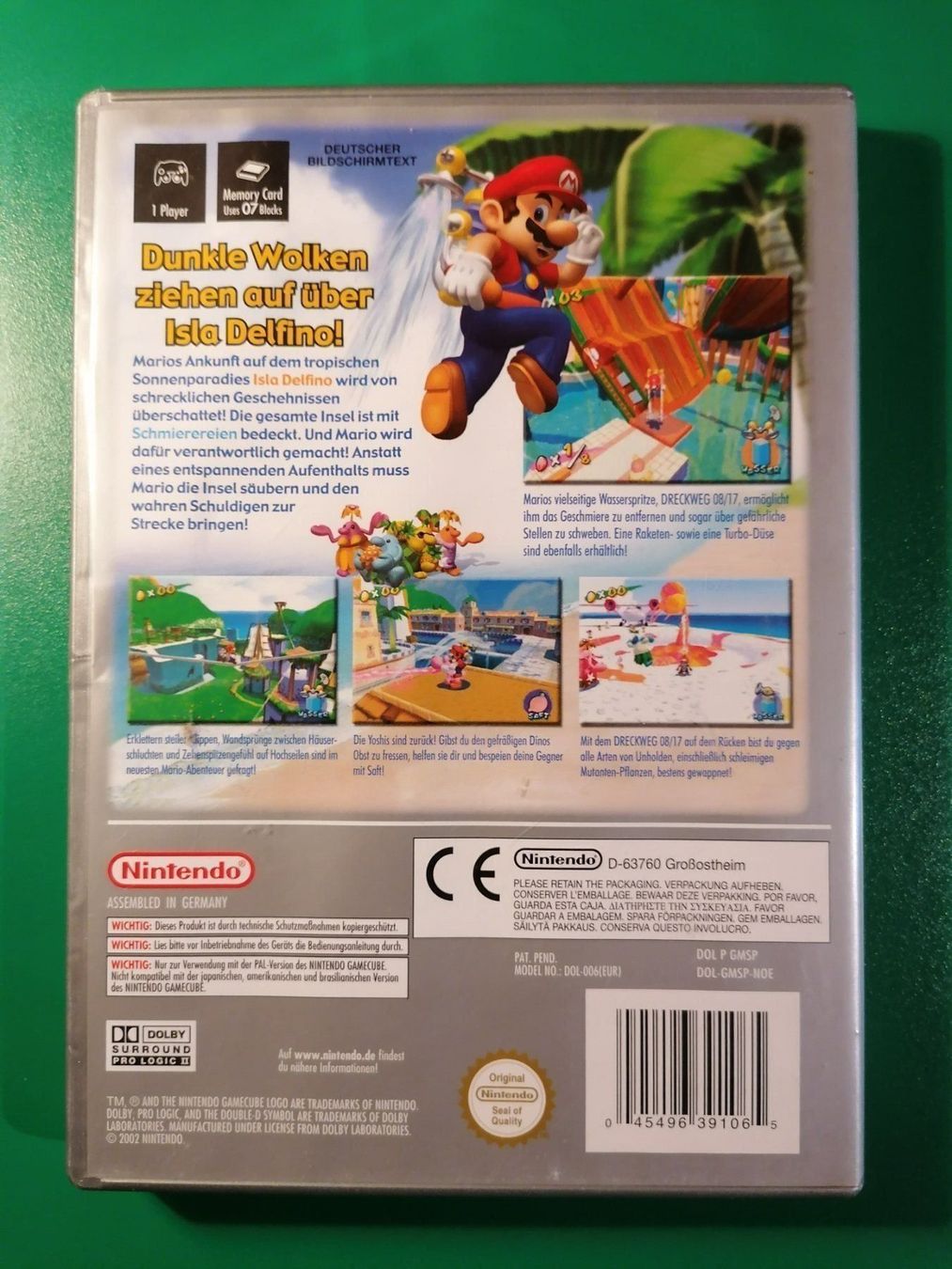Giochi: Super Mario Sunshine (DE) - Nintendo GameCube – Usato da Grindelwald venduto da lego9 1