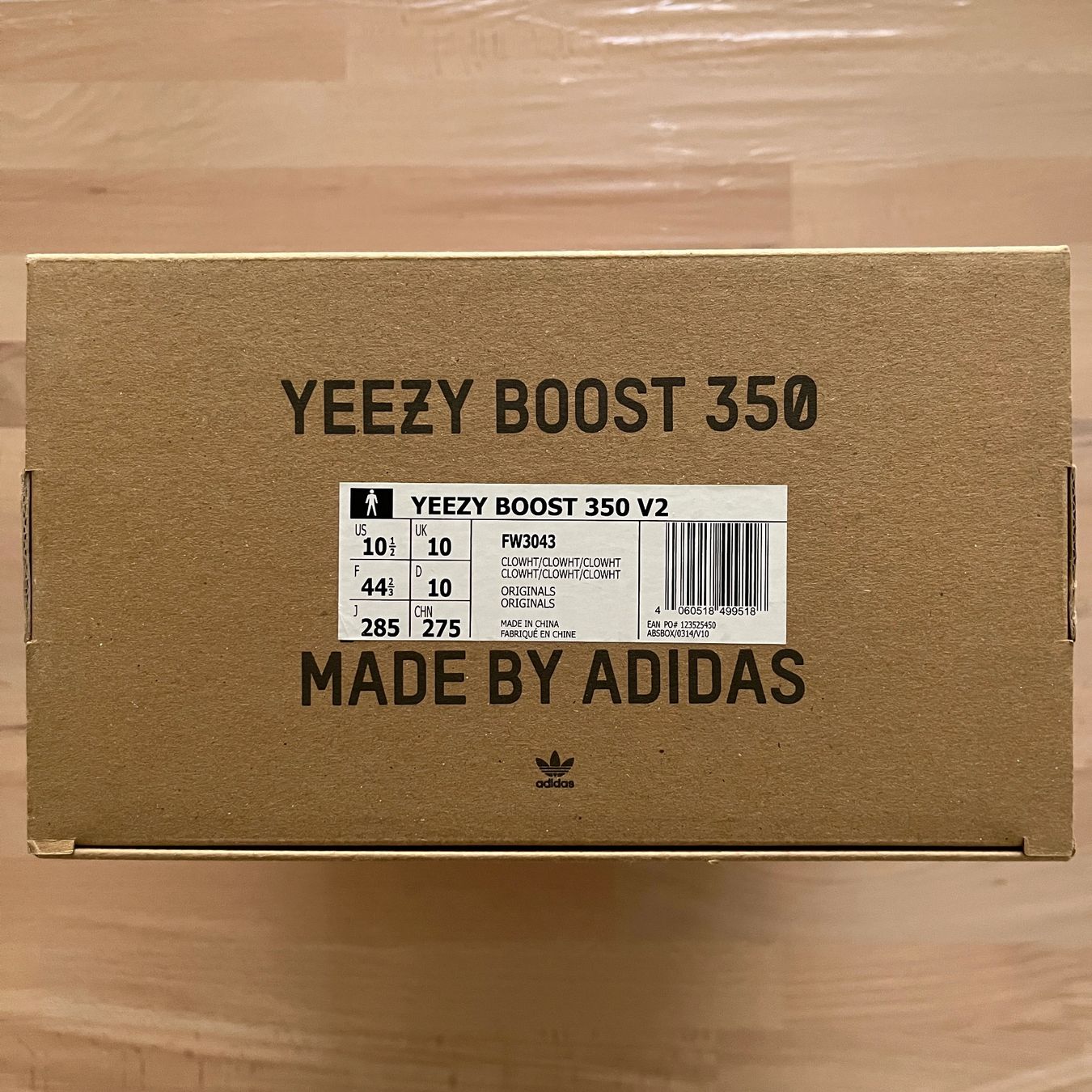 Adidas Scarpe da uomo: Yeezy 350 V2 Cloud White (F 44 2/3) – Usato da Tannay venduto da hypefromhome 3