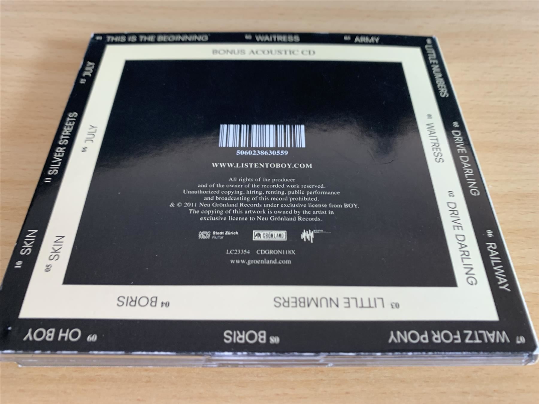 CD: BOY – Mutual Friends - 2 CD – Usato da Rikon im Tösstal venduto da Alpenmutz 1