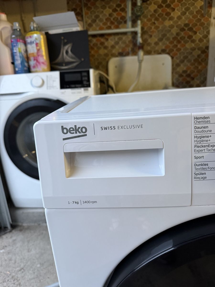 Beko Swiss Exclusive Waschmaschine 7 kg – 1400 U/min – Steam (D ...