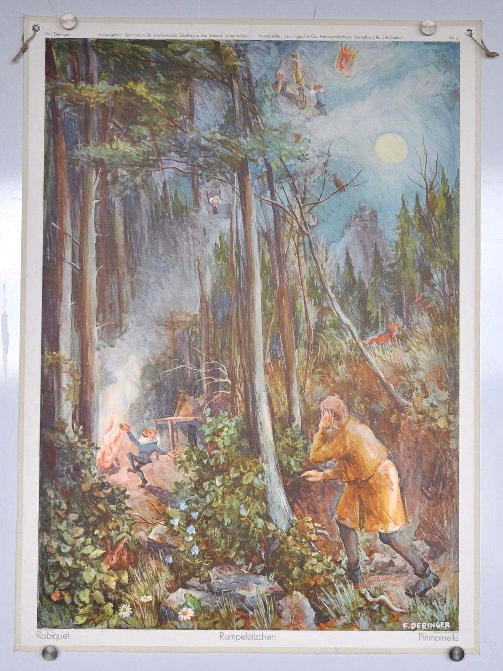 Foto & Immagini: Schulwandbild Rumpelstilzchen – Usato da Härkingen venduto da sammelbecken