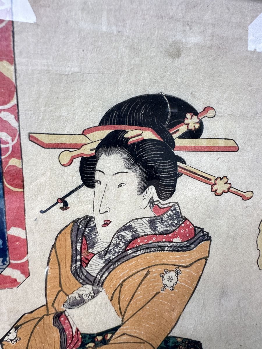Dipinti: Japanischer Holzschnitt Ukiyo-e – Usato da Aarburg venduto da Schatzaffe 5