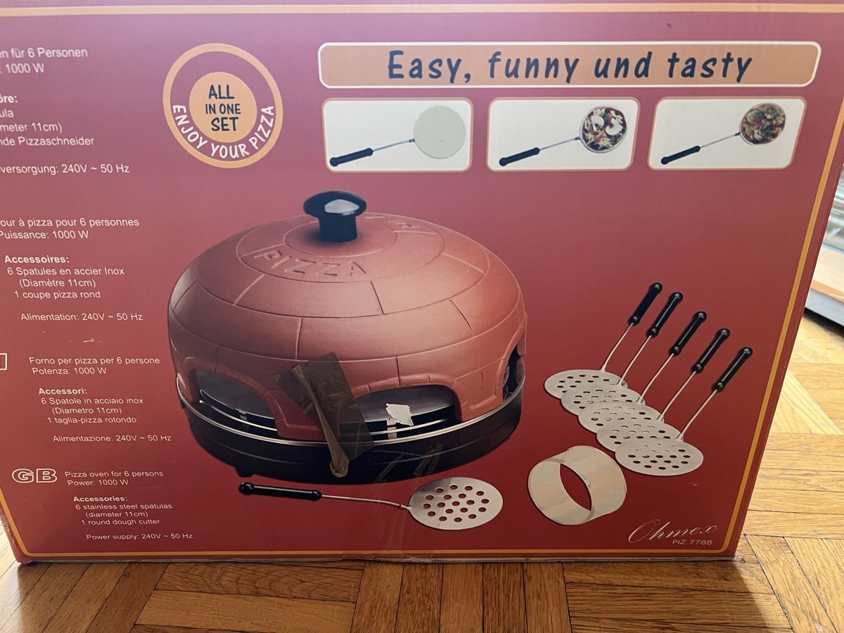 Komplettküchen: Ohmex Pizza Party Kit Ofen – Gebraucht aus Uster von SmartSales_zh 3