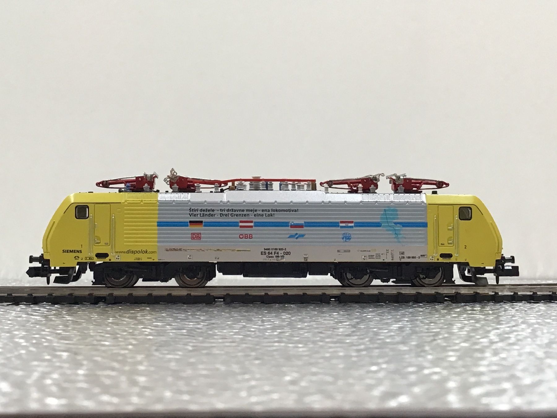 Trix Modellini di ferrovie: MINITRIX E-LOK 12574 SPUR N – Usato da Männedorf venduto da Spezial-Modelle 3