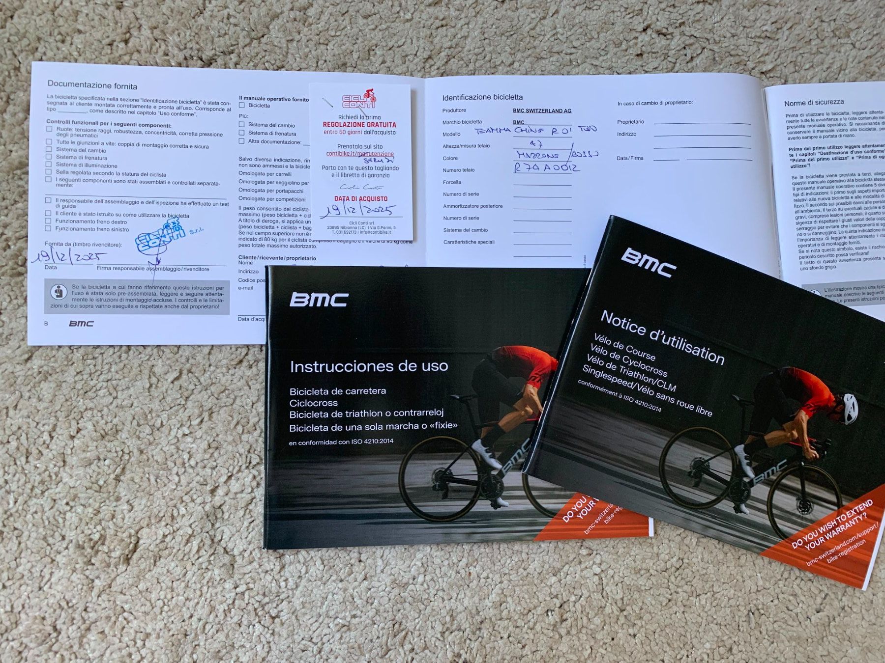 BMC Velos: BMC Teammachine R 01 TWO Frameset 2025 Gr. 47 – Gebraucht aus Pregassona von spu_zj65 8