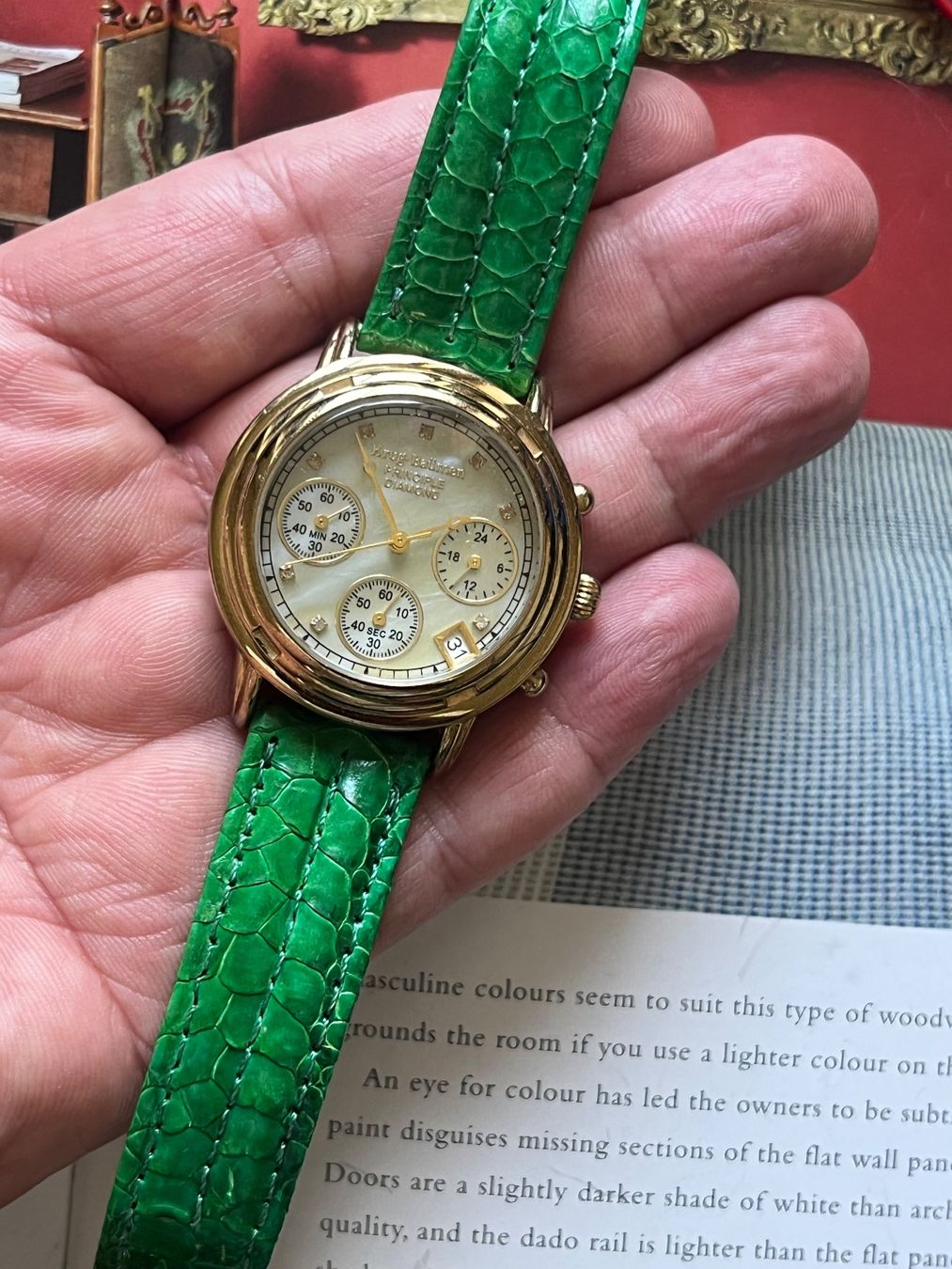 Orologi: Krug-Baümen Chronographe Diamant – Usato da GENEVE venduto da hehakasapa 7