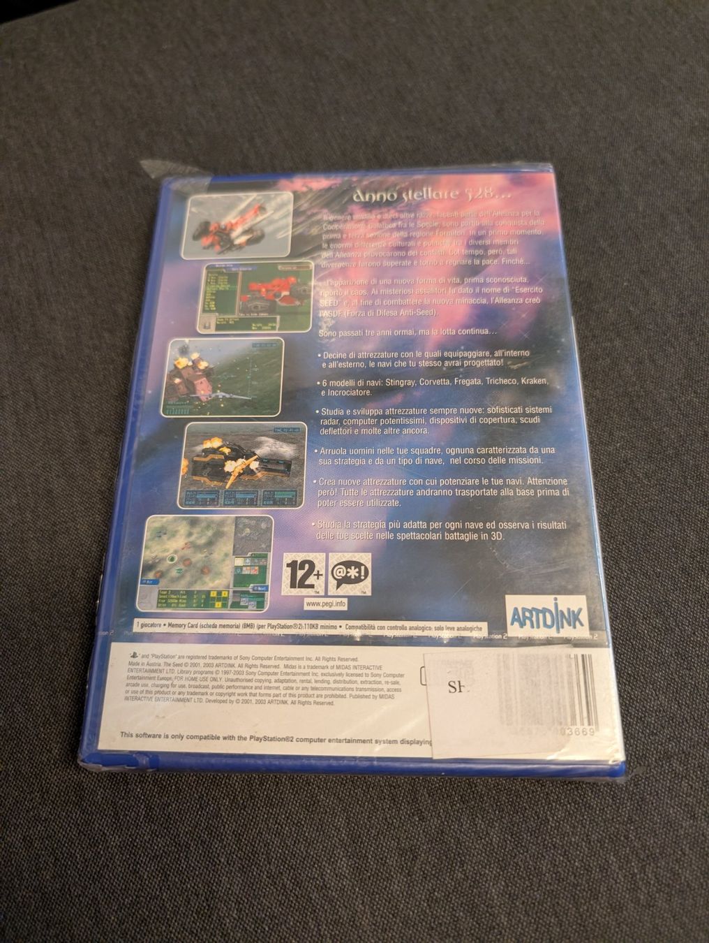 Giochi: The seed warzone Sony playstation 2 SEALED – Nuovo e nell'imballaggio originale da Giubiasco venduto da Ticinerd 1