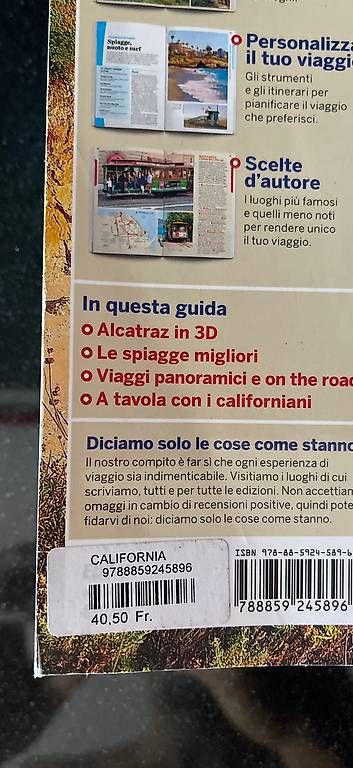 Libri: Lonely Planet California  – Usato da Locarno venduto da jea_7xgf 2