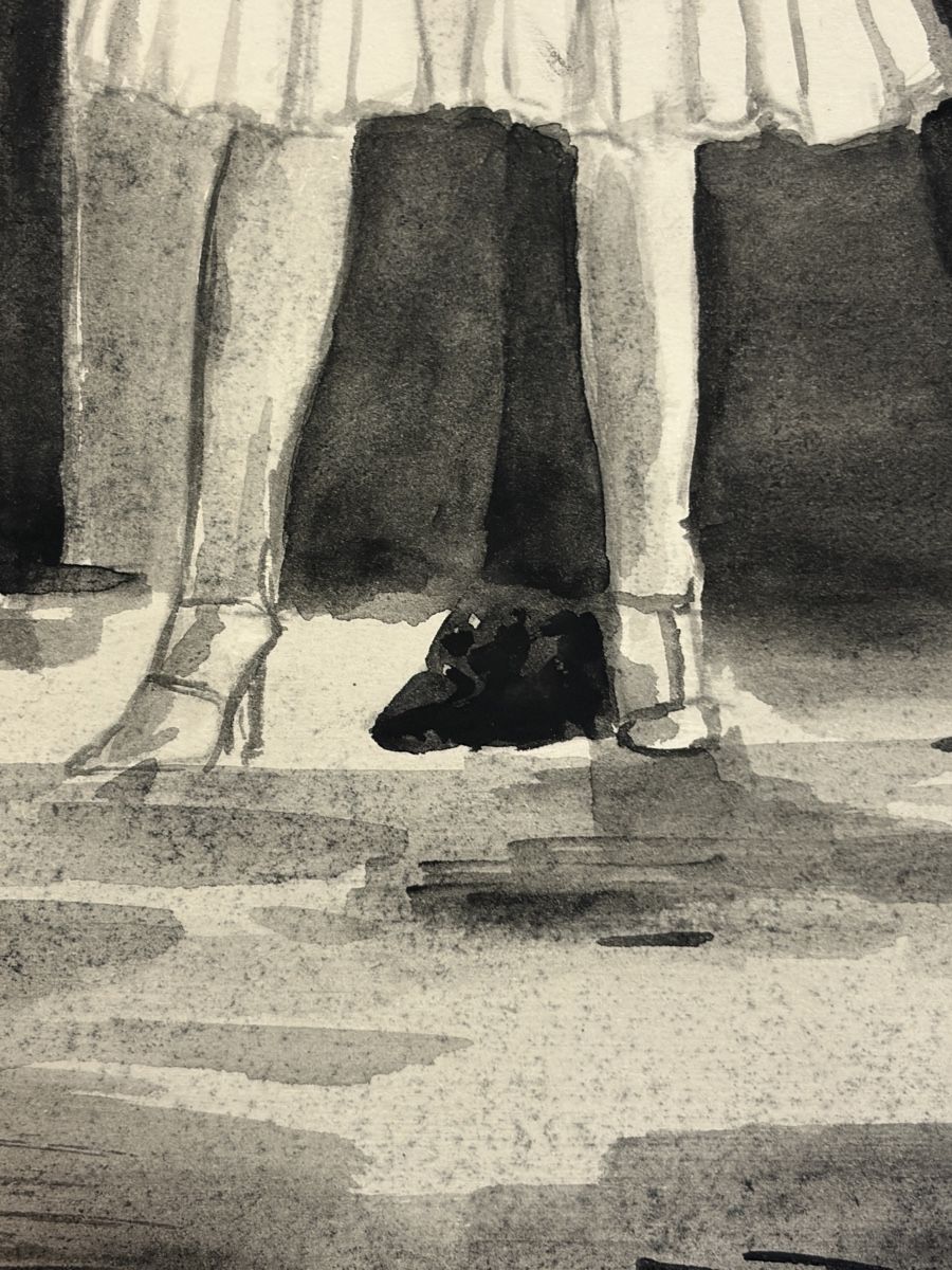 Gemälde: Dirty Dancing - Aquarellmalerei – Neu (gemäss Beschreibung) aus Chur von notia13 2