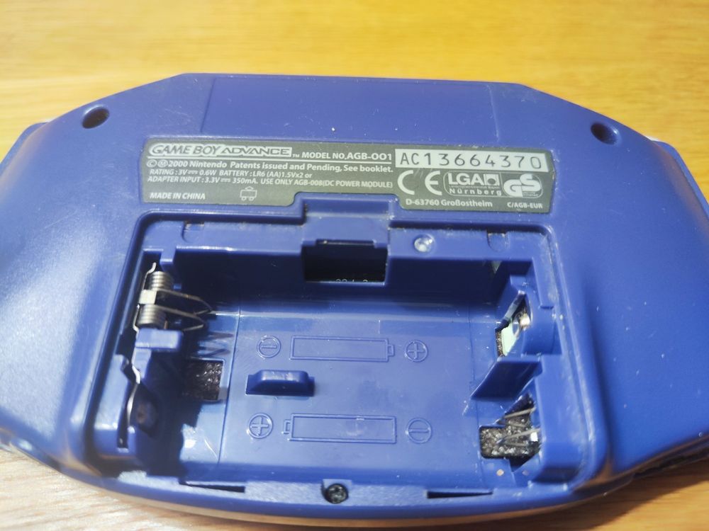 Nintendo Game Boy Advance Console (Purple) - Defective 3