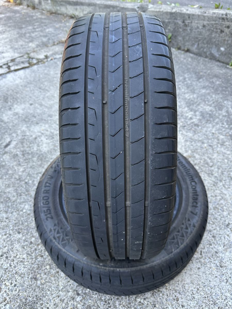 Pneus & Roues: 2 x 215 / 60 R17 Continental  – D'occasion à Bronschhofen par -BeeN- 1