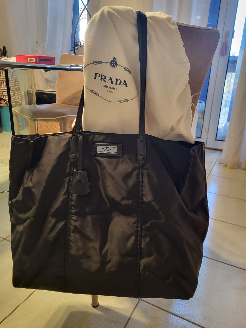 Prada Taschen für Damen: Borsa shopping  by Prada Blue Label – Neu (gemäss Beschreibung) aus Chiasso von Ann58