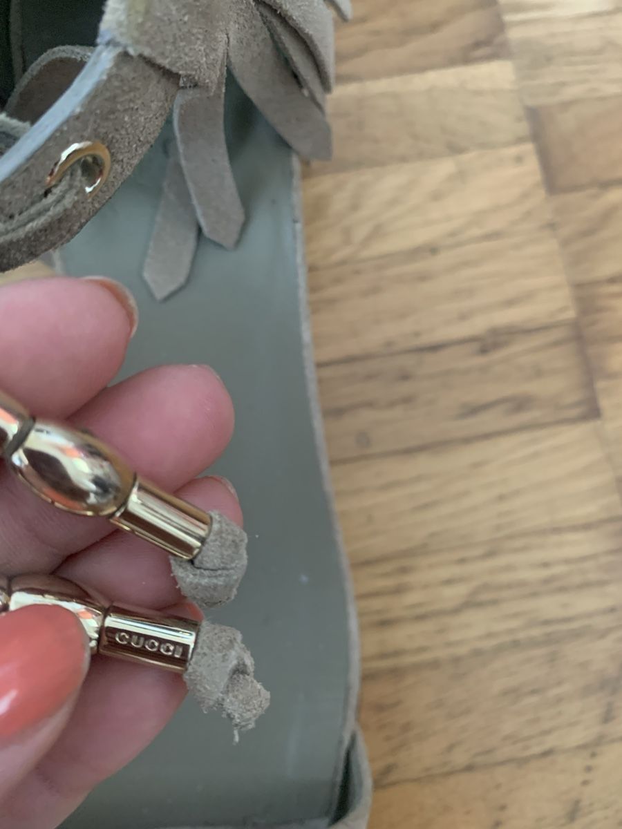 Scarpe da donna: Gucci leder sandalen – Usato da Zürich venduto da Nikuska32 2