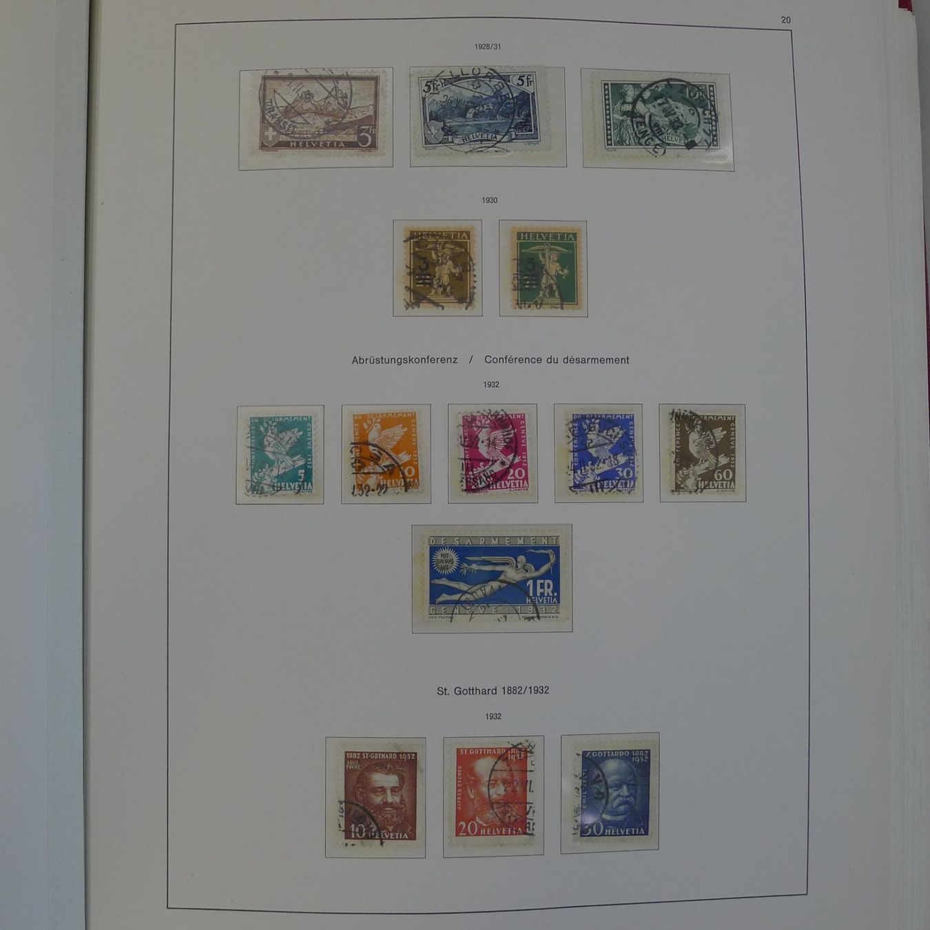 Alle Briefmarken: 1907-2003, Sammlung SCHWEIZ + mit Vollstempel Kat: 3000.-+ – Gebraucht aus Sursee von Luzernerraute 7
