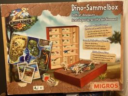 Dino-Sammelbox Animanca Brettspiel komplett guter Zustand