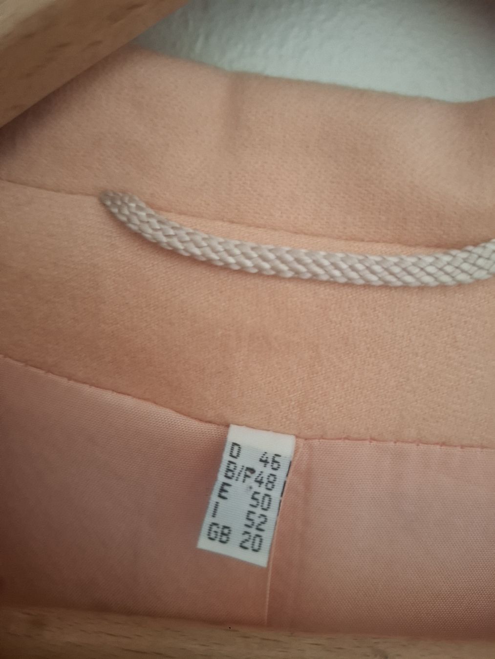 Peter Hahn Jacken: Blazer Schurwolle lachsfarben Gr 46 – Neu (gemäss Beschreibung) aus Zürich von sil_2yhh 1