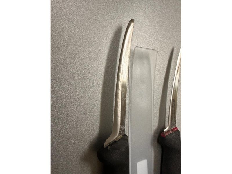 Coltelli da cucina: Profi-Metzgermesser 2 Stk. – Usato da Necker venduto da liq24 2