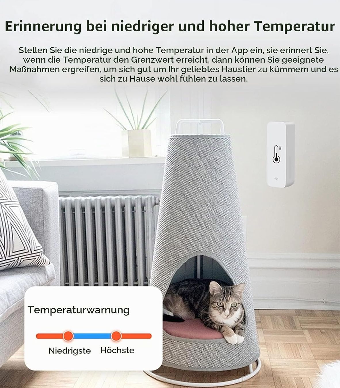 Autres articles pour la maison: Thermometer Hygrometer WLAN digital Innen Luftfeuchtigkeit – Neuf avec emballage d'origine à Genève par Promo- 4
