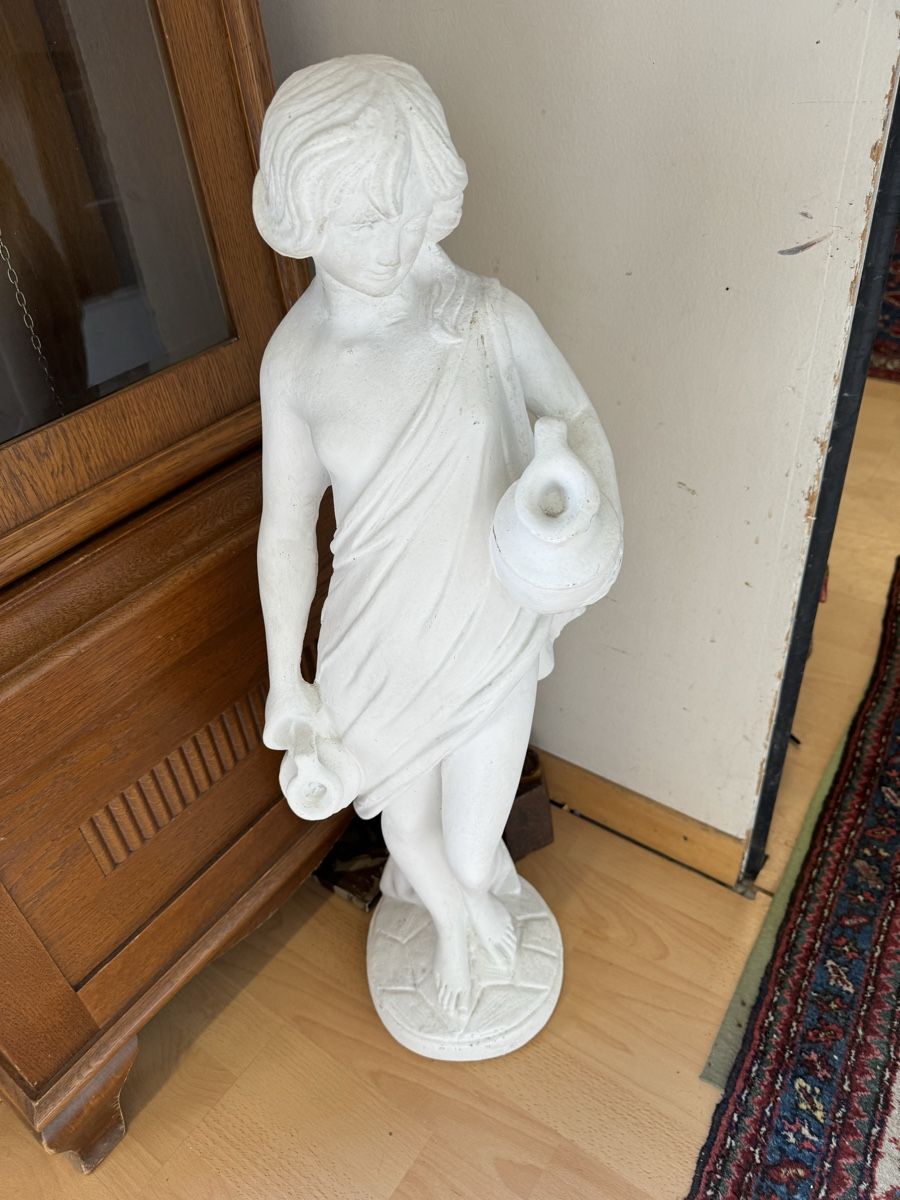 Statuette: Schöne Garten Gibsfigur 80 . cm .  – Usato da Chur venduto da Meriva0
